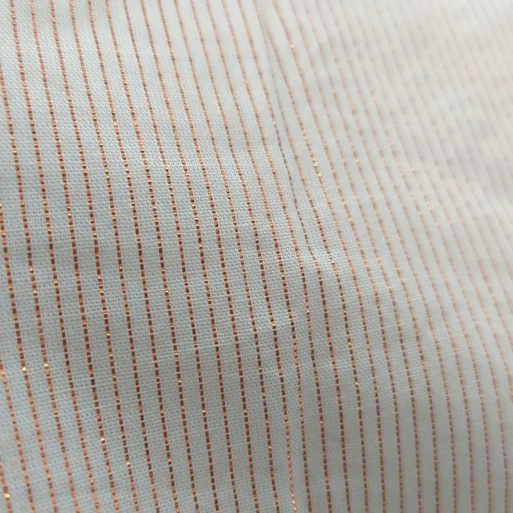 Baby B'gosh sleeveless dress with metallic gold stripes - size 4T